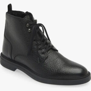 Boss Men's Black Calev Halb Lace-Up Boot. Sz: EU 44/US 11